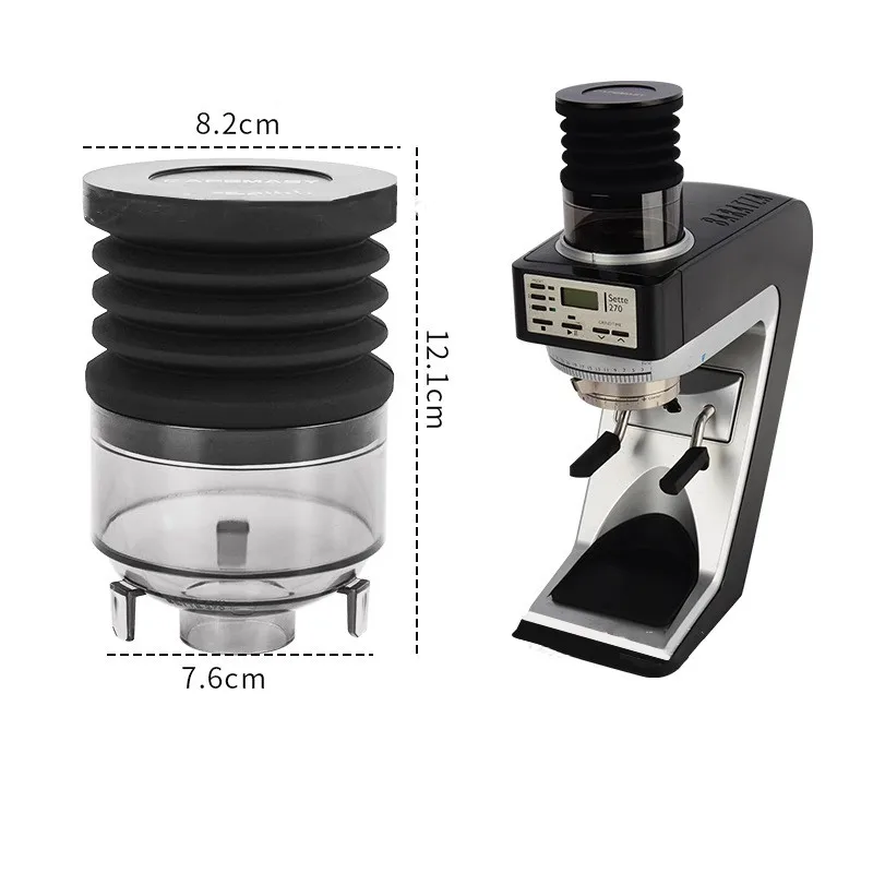 Coffee Grinder Single Dose Hopper For Baratza Sette 270 BG30 Silicone Bellow With PC Hopper Grinder Bin Blowing Clean Tools