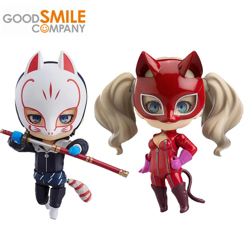 Good Smile Original Nendoroid Persona 5 FOX 1103 Panther 1143 Joints Movable Anime Action Figures Toys For Boys Girls Gift Model