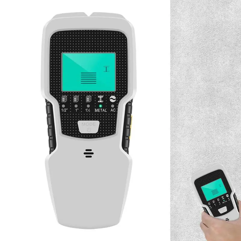 Stud Finders Scanners 5 In 1 LCD Display Stud Finder Detector With Upgraded Accuracy Wall Scanner With Warning Sound Ergonomic