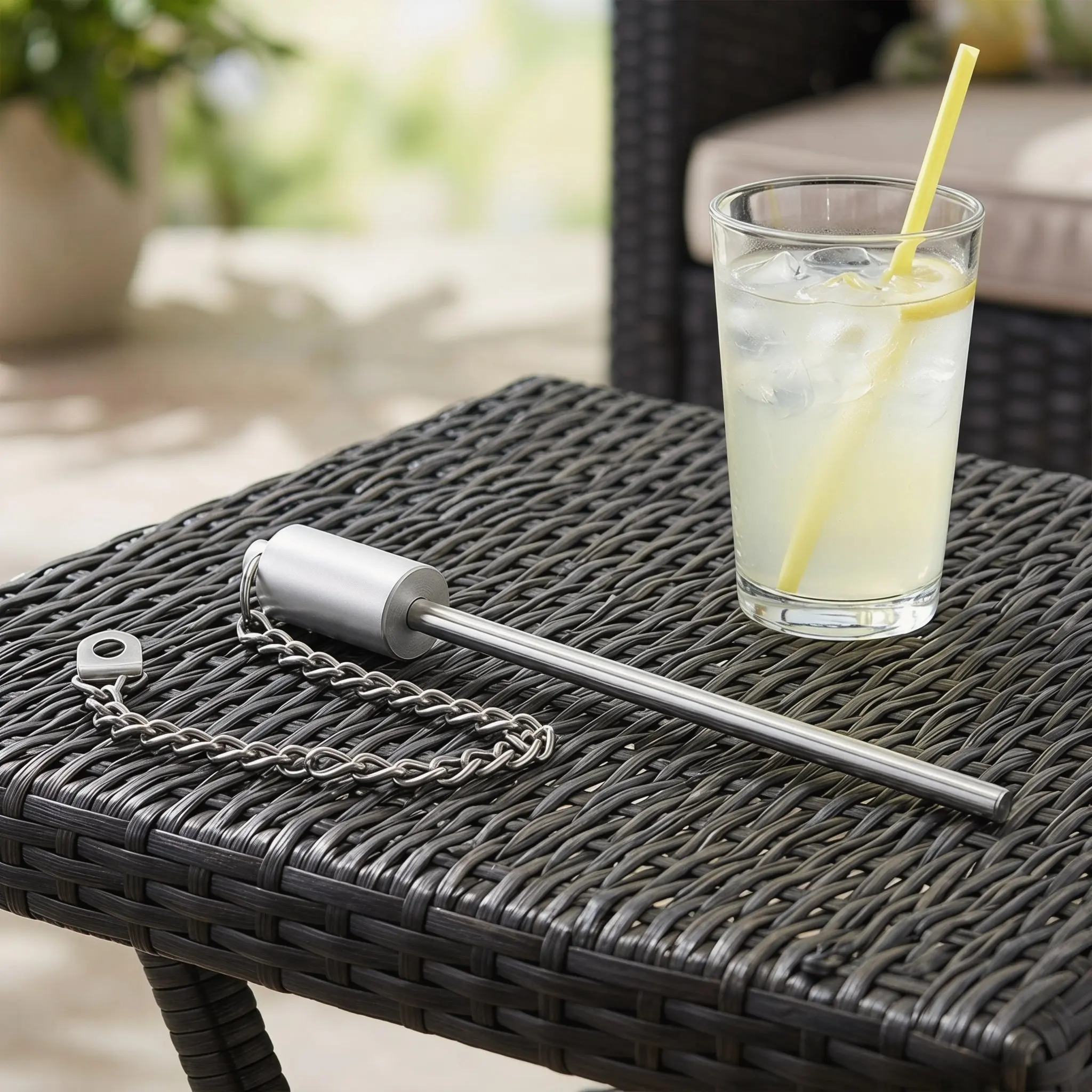 2Pcs Patio Umbrella Chain Pin Heavy Duty Outdoor Umbrella Replacement Accessories Sturdy Locking Pins Garden Use