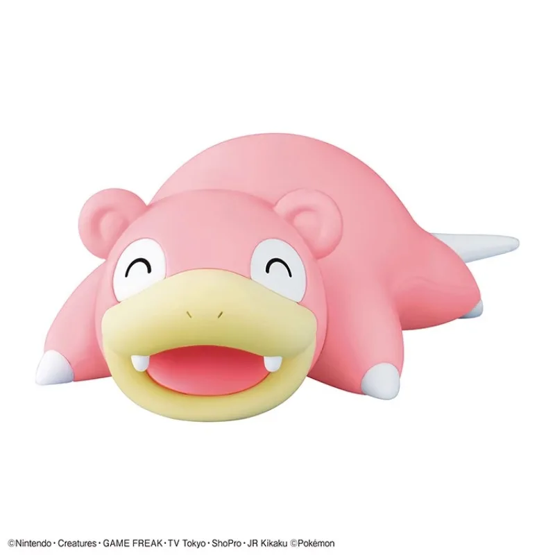 Bandai Original Pokemon Model Kit Quick Anime Slowpoke Action Figure Assembly Model Toys Collectible Model Gifts for Children