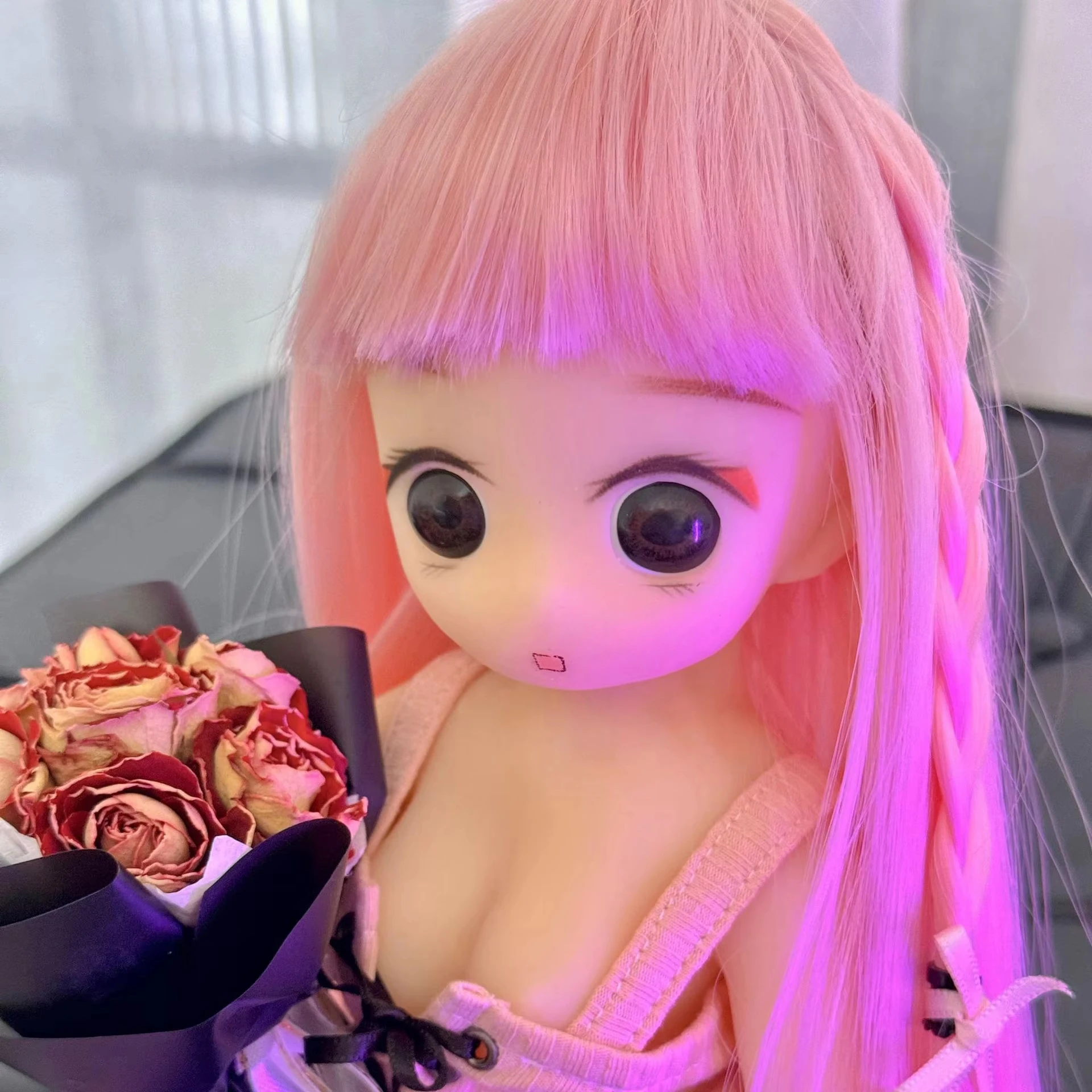 

BJD Full Body Doll Silicone Moveable Joints Mini Anime Decoration Anime Model Statue Toys Small Handmade Doll Action Gift