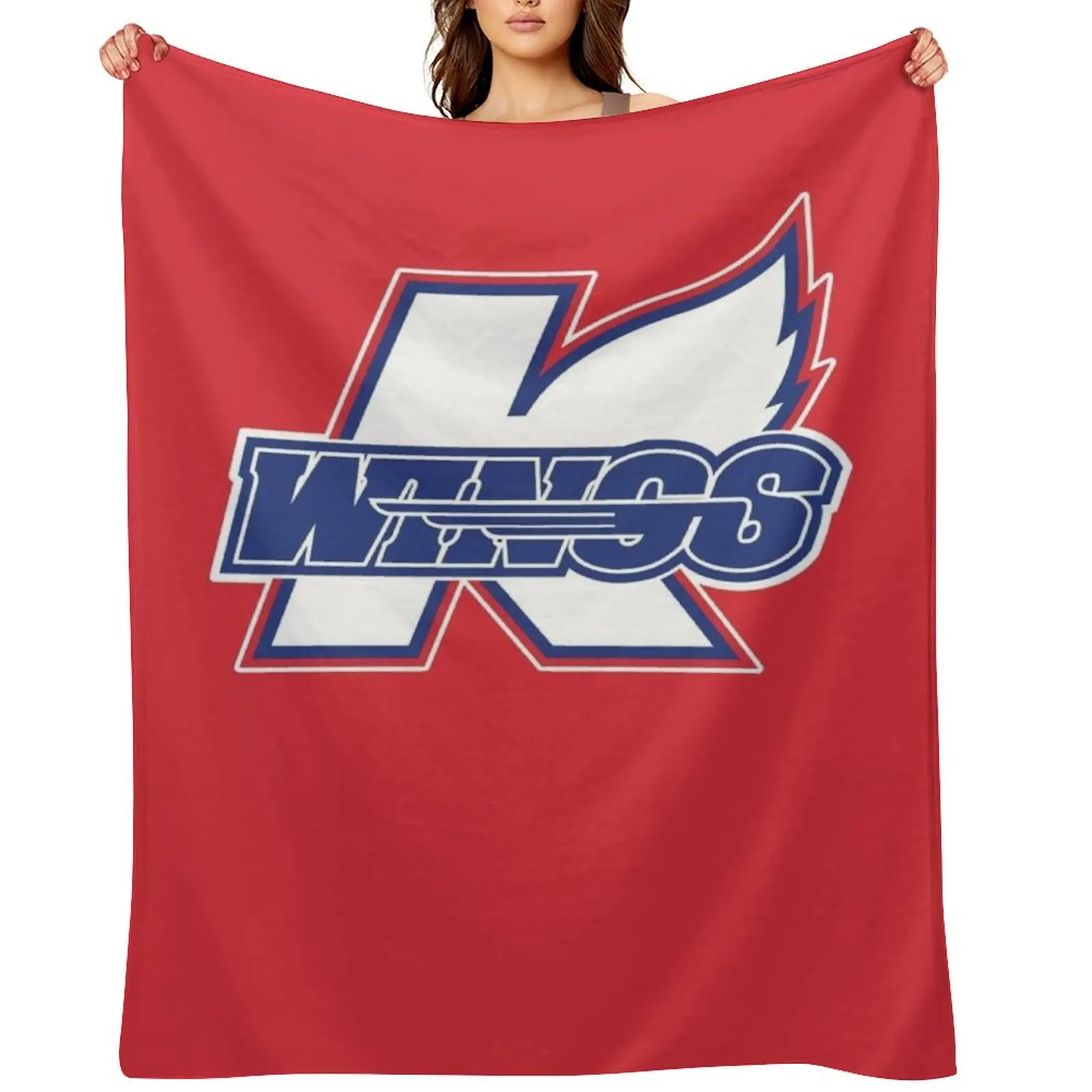 

Kalamazoo Wings Throw Blanket Comforter Soft Plaid Single Decorative Sofa Blankets