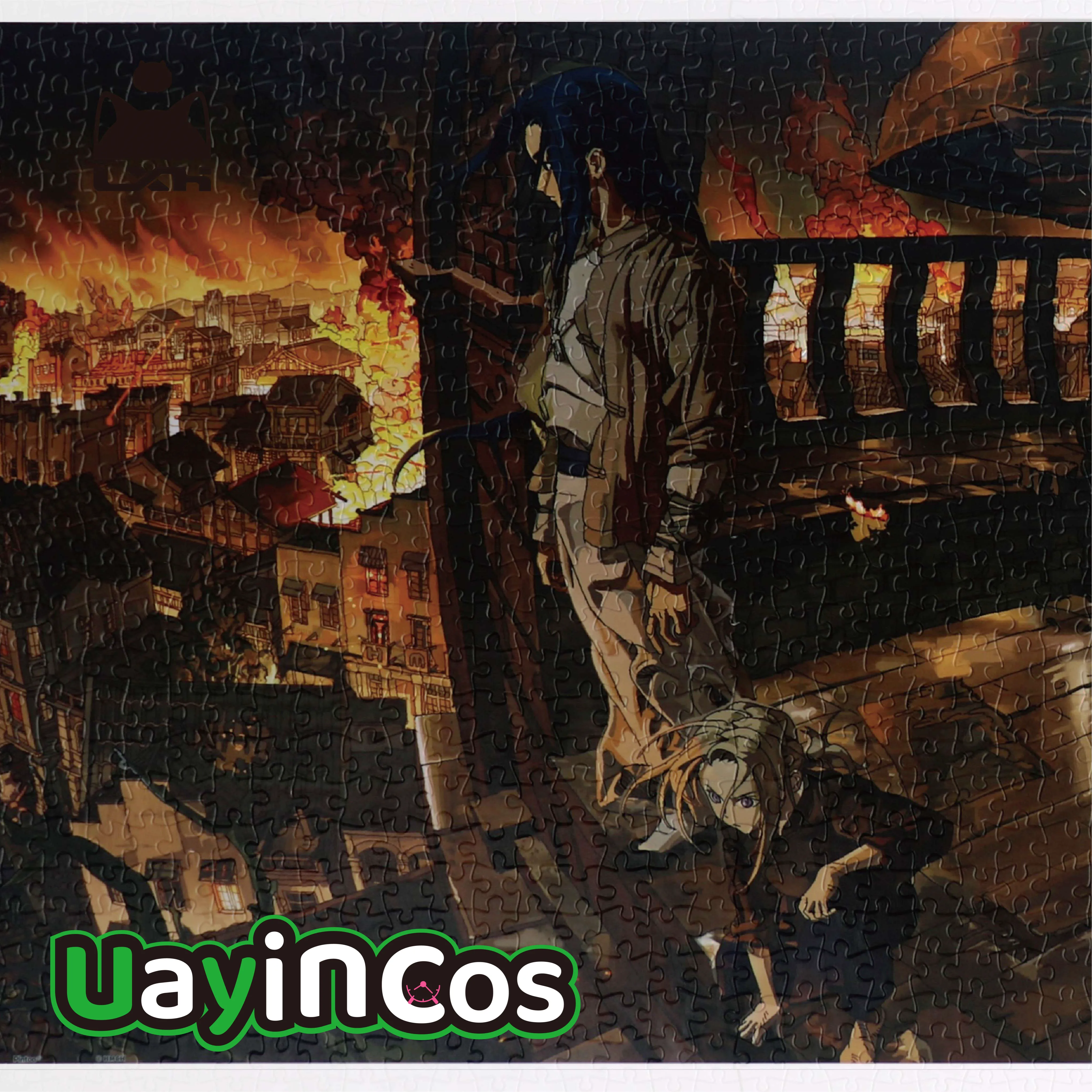 

1500pcs Original Puzzle The Legend of LUOXIAOHEI Luo Xiaohei Handmade Puzzle Pieces Cosplay Anime Cute Figure Game Toy Kids Gif