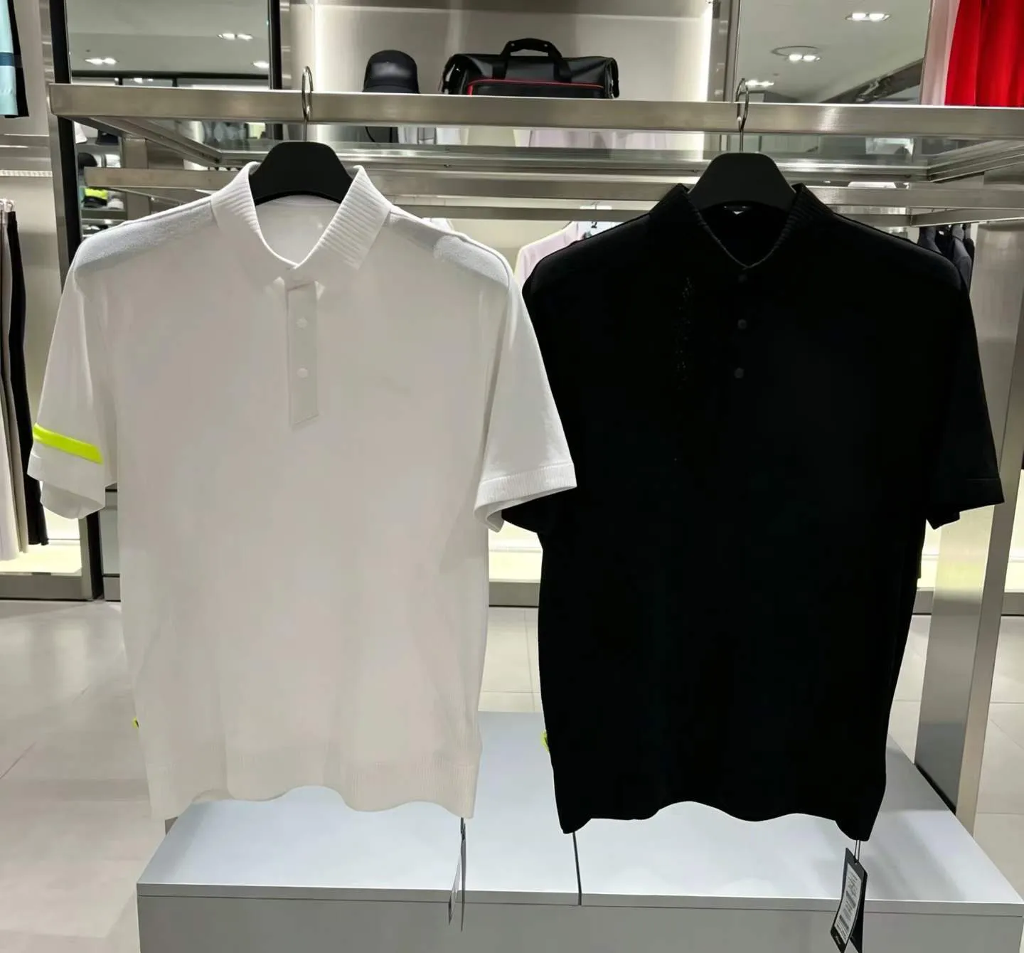 

2026 New Korean Style Men Golf Polo Shirt Summer Breathable KnittedLapel T-shirt Casual Sports Slim Fit Fashion Daily Wear Tops