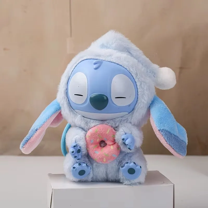 Schönes Design Stitch Eat Some Thing Before Sleep Series Blind Box Bag Gefüllte Puppenanhänger Niedliche flauschige Puppe als Dekorationgeschenk