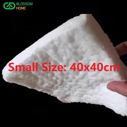 40x40cm Aluminum Silicate Ceramic Fiber Fireproof Cotton Ceramic Fiber Pipeline Refractory Insulation Cotton