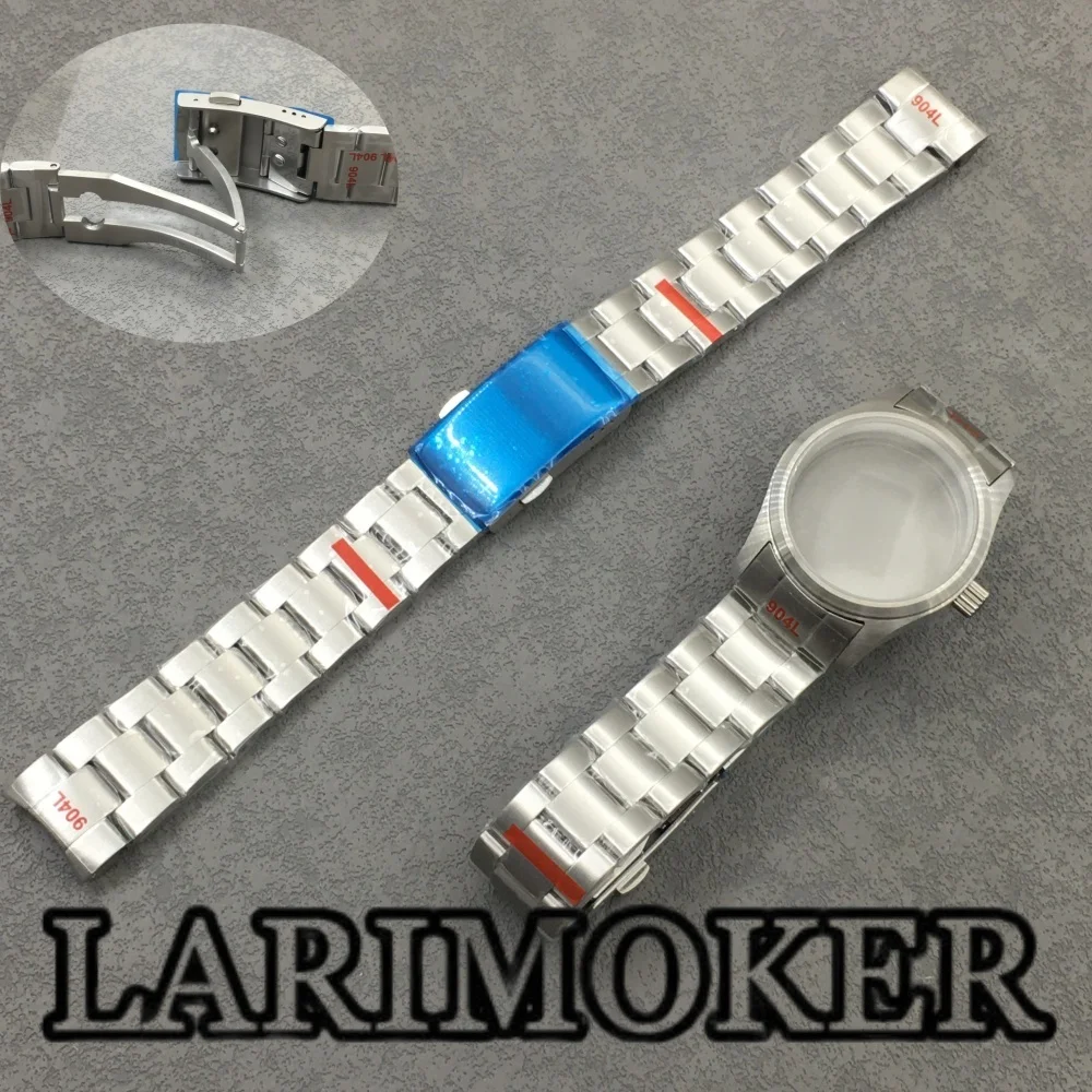 

LARIMOKER 36mm/39mm watch case polished bezel sapphire glass stainless steel strap NH34 NH35 NH36 PT5000 ETA 2824 Movement