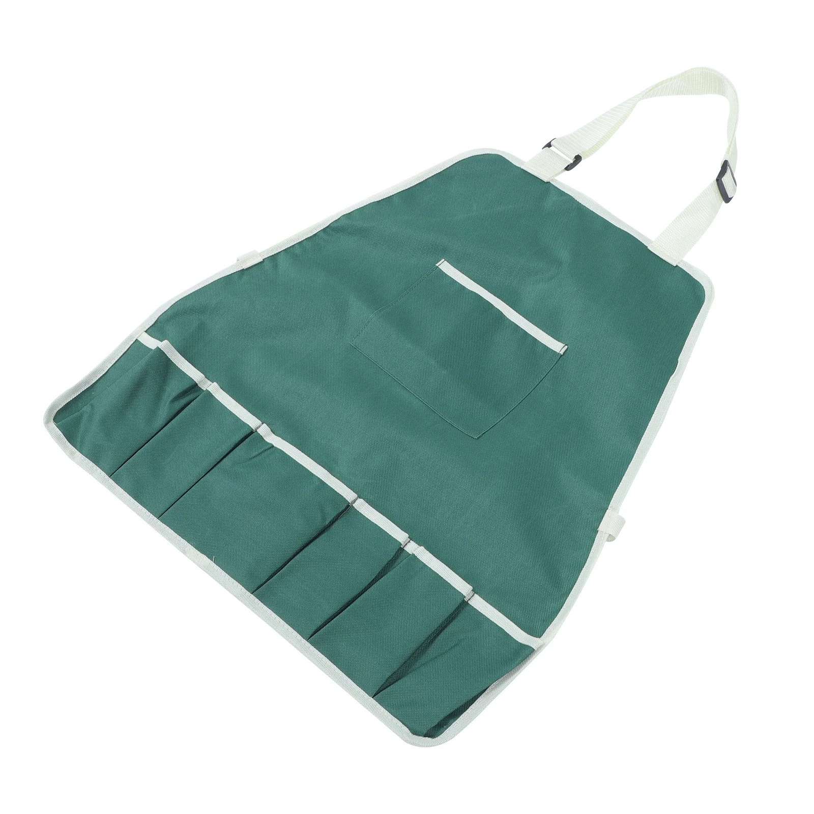 

Gardening Apron Canvas Material Multi-Functional Pockets Adjustable Comfortable Fit All Sizes Canvas Apron