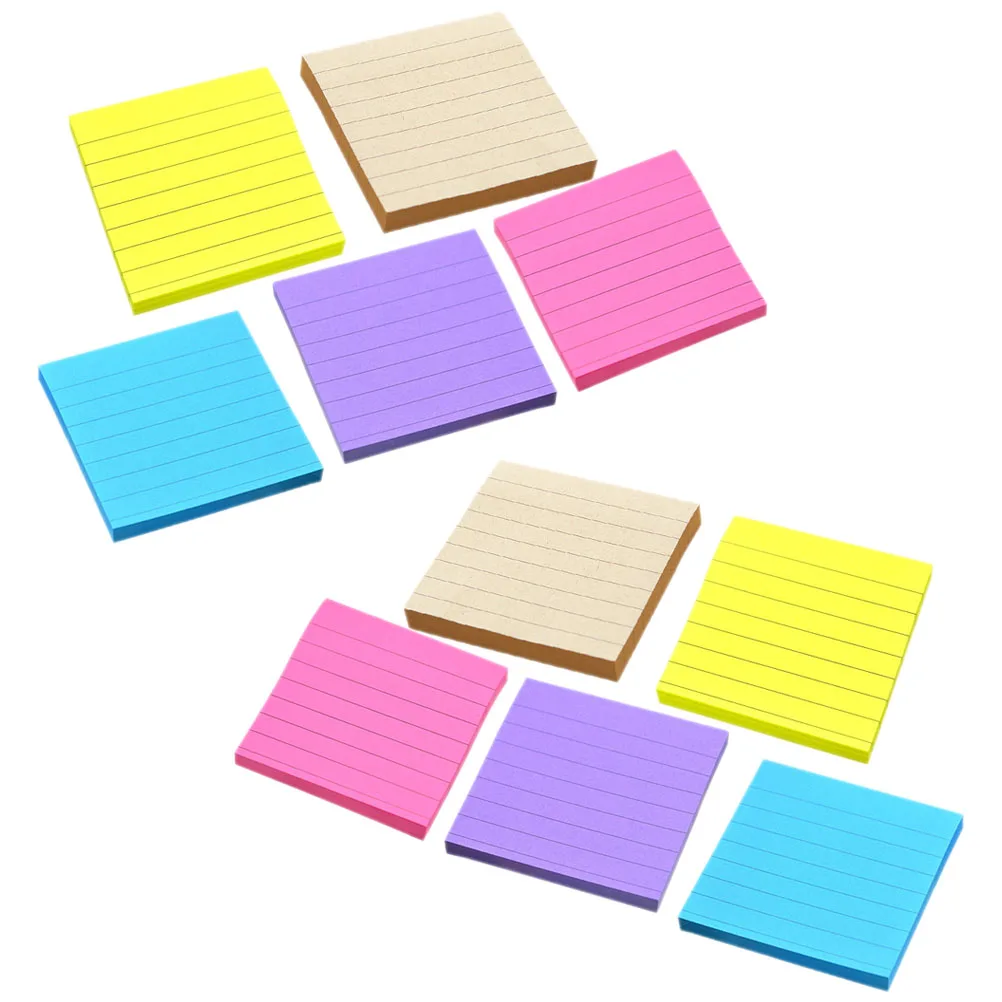 

10 Books Memo Note Pads Multi-Function Tearable Self-Adhesive Compact Portable Office Use Animals Pattern To-Do List