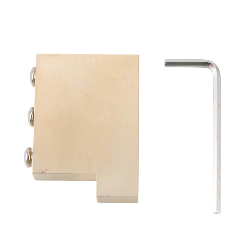 

Твердый латунный блок тремоло L-образной формы для электрогитары Floyd Rose с блокировкой тремоло