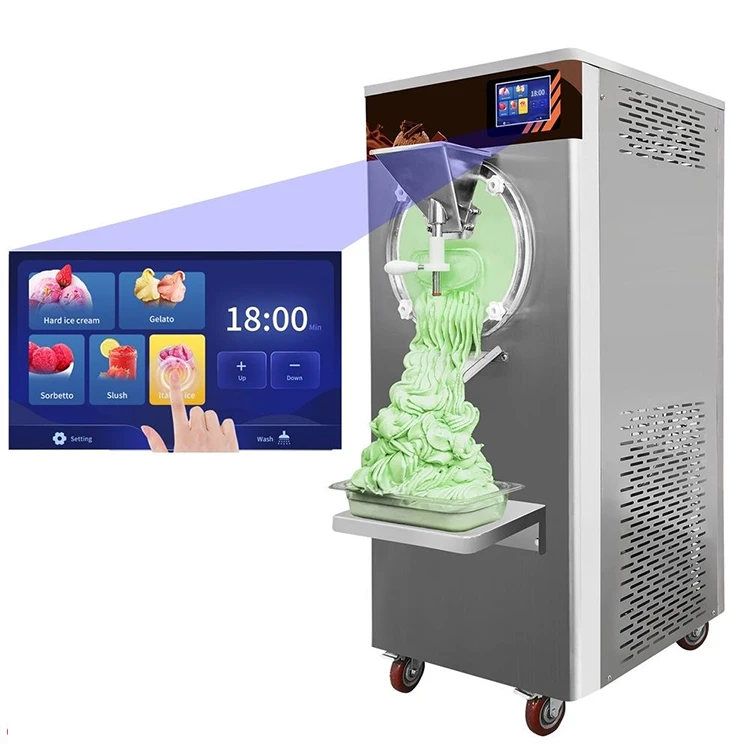 

2026 Hot Sales Commercial Ice Cream Machine Soft Ice Cream Machine Gelato Hard Ice Cream Maker Machine for Restaurant