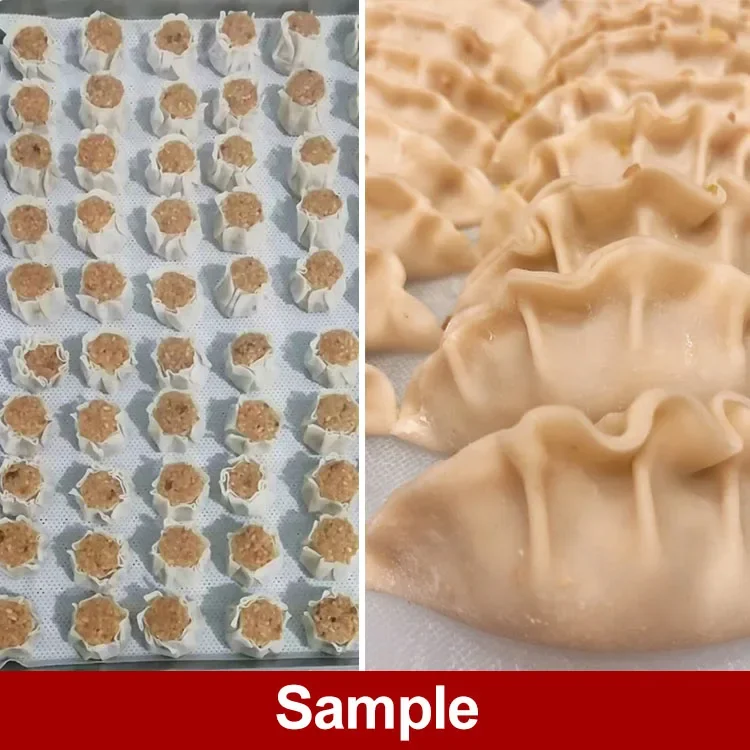 Good Quality Automatic Shaomai Big Wonton Gyoza Dumpling Empanada Making Machine