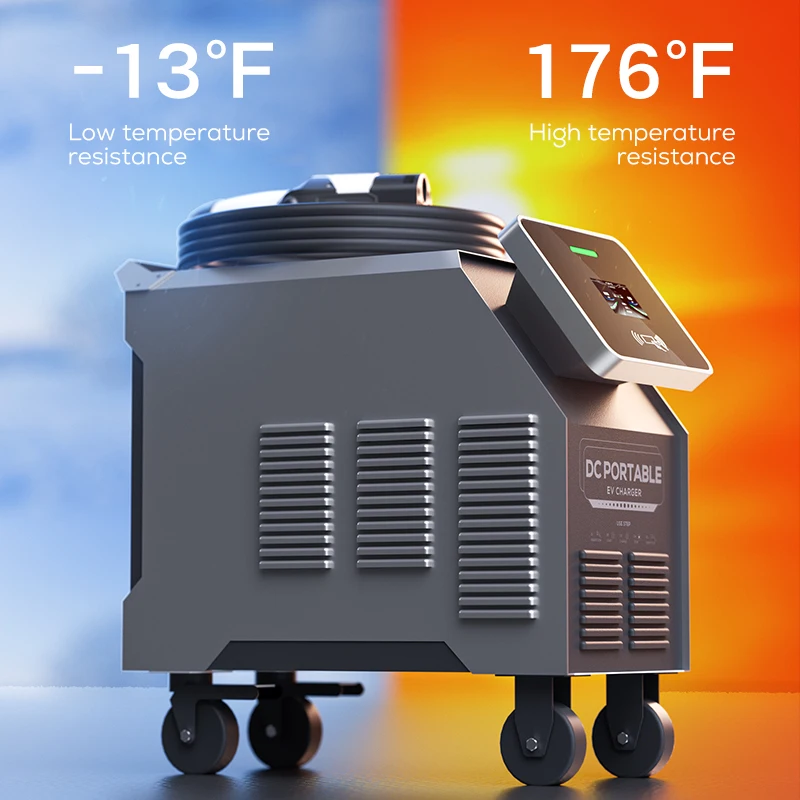 Ovrod 80KW Portable Home Electric Car EV Charging Station 80 Kw Charger For Ev CCS2 DC Movable Dc EV Charger