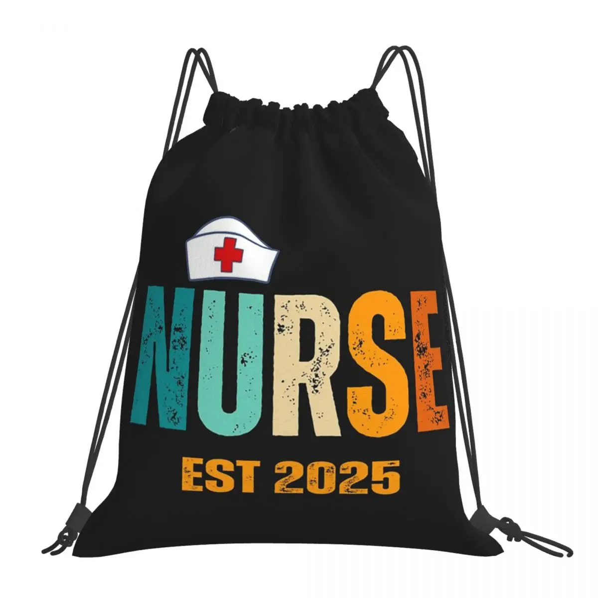 

Рюкзаки Future Nurse Graduation Est.2025, повседневные портативные рюкзаки на шнурке, карманная сумка для хранения, сумки для книг для путешествий студентов