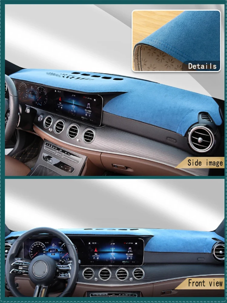 For 2002-2008 BMW 7 Series E65 E66 E67 745 750 760i Accessories Dashboard Cover Instrument Panel Dash Mat Dashmat Protective Pad view 5