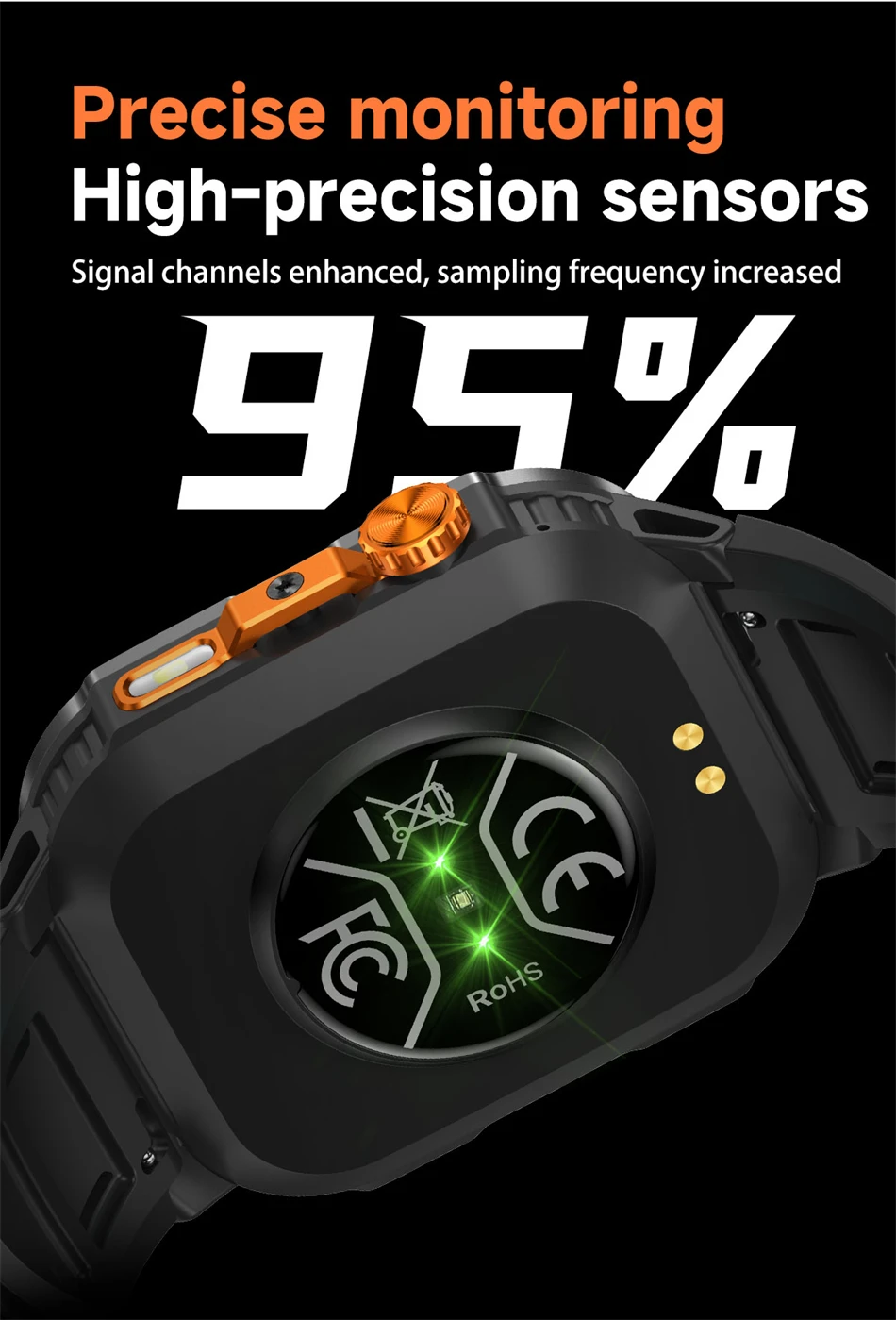 Men Smart Watch With Gps And Bluetooth Calling Amoled Display_voghion.com