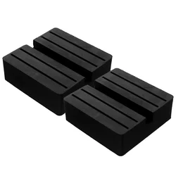 Adaptador de conector de soldadura de pellizco, almohadillas de goma, adaptador de conector de suelo, almohadilla de soporte para mantenimiento de automóviles y protección de vehículos, 2 uds.