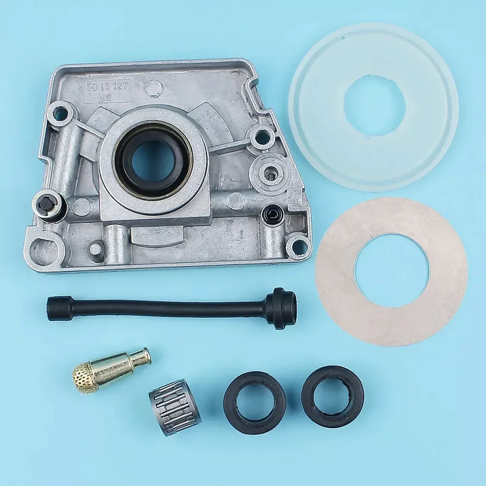 

1 Set Oil Pump Set Suitable For 61 66 266 268 Electric Saw Oil Pump Turbine Needle Roller Gasket Set