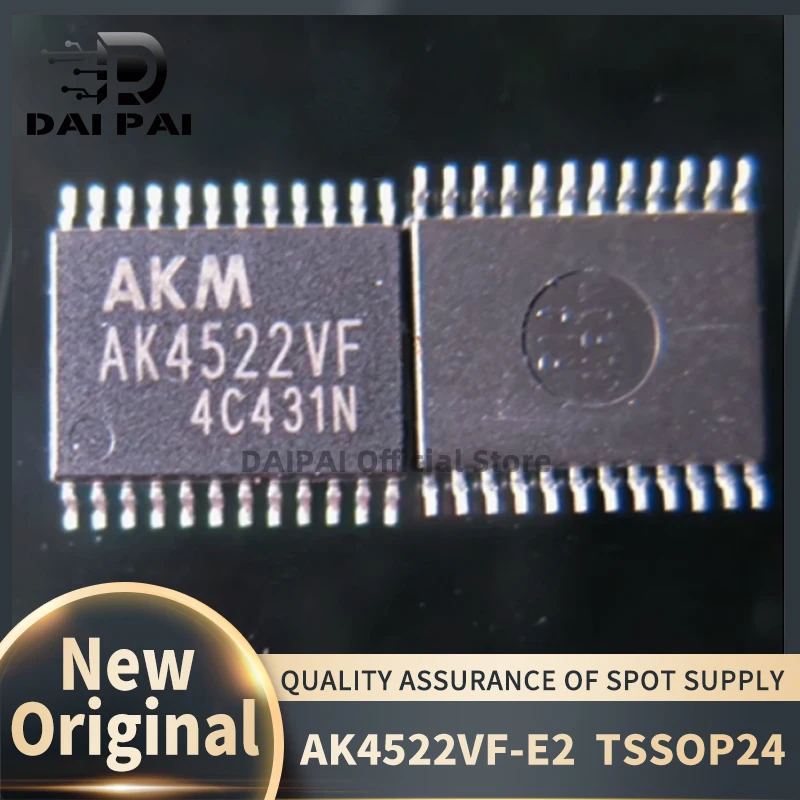 (5Pcs-10Pcs /Lot) 100% New original AK4522VF-E2 AK4522VF AK4522 TSSOP24 Chipset
