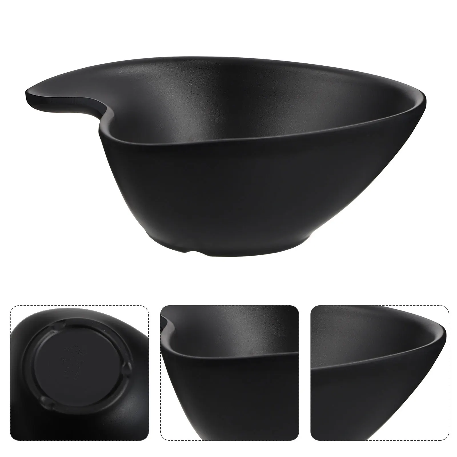 

2Pcs Sauce Bowls High Quality Melamine Seasoning Bowls for Restaurant Hot Pot Soup Serving Dishes Smooth Surface