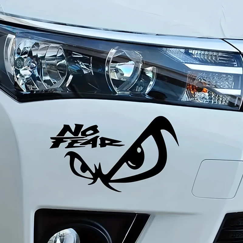 

Fearless and fierce eyes creative&funny stickers for cartoon fans&lover,high quality for car trucks motorcycles &laptops
