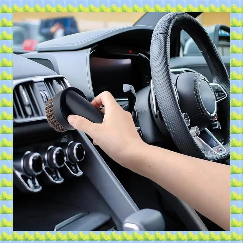 Вакуумные щетки FZFZ Вакуумная насадка, щетки для пола, круглые щетки с адаптером от 1,06 до 1,37 дюйма, прочная щетка с вакуумной головкой