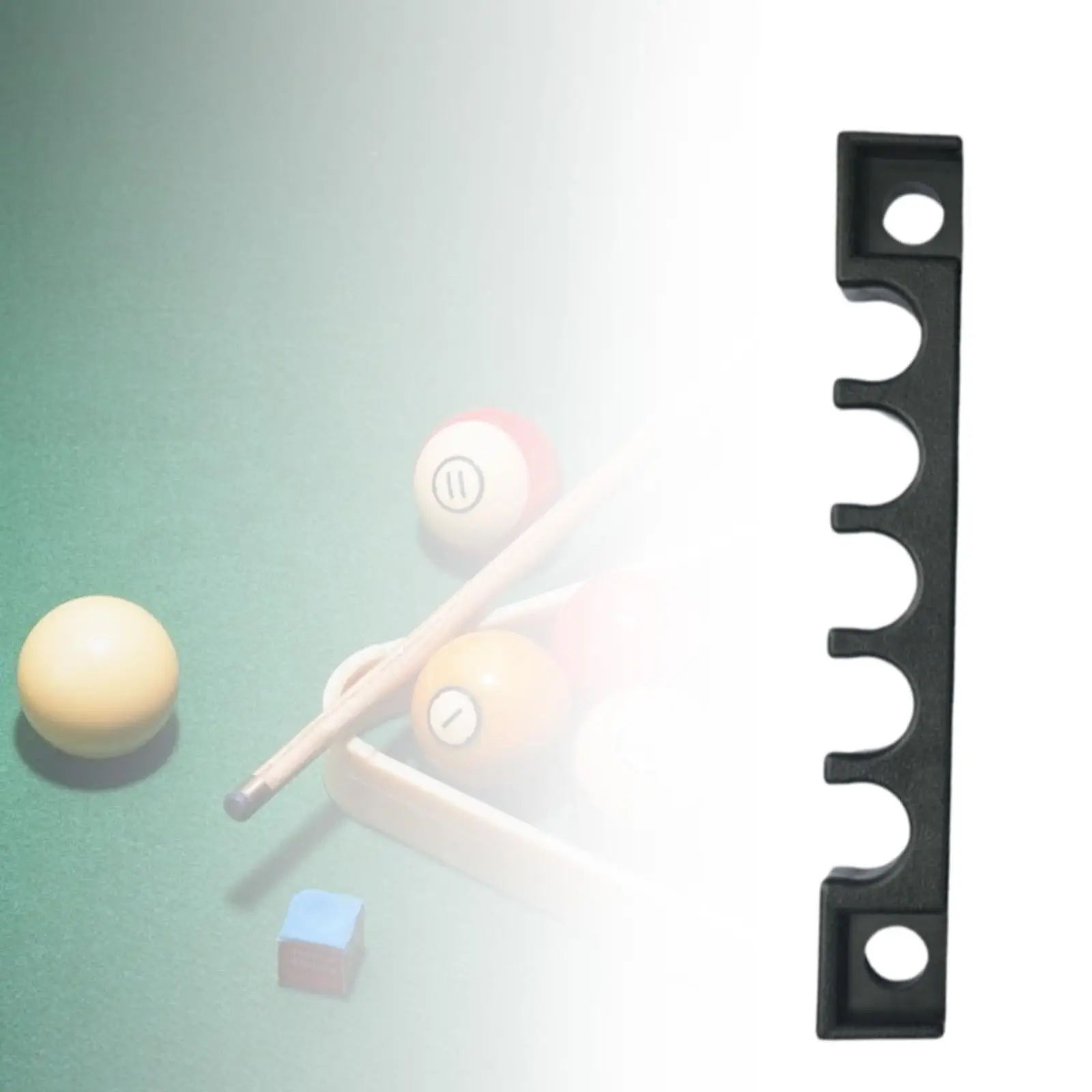 Pool Cue Holder for Table Billiard Cue Rack Portable Nonslip Easy Using Billiard Cue Holder for Billiards Club Billiard Room