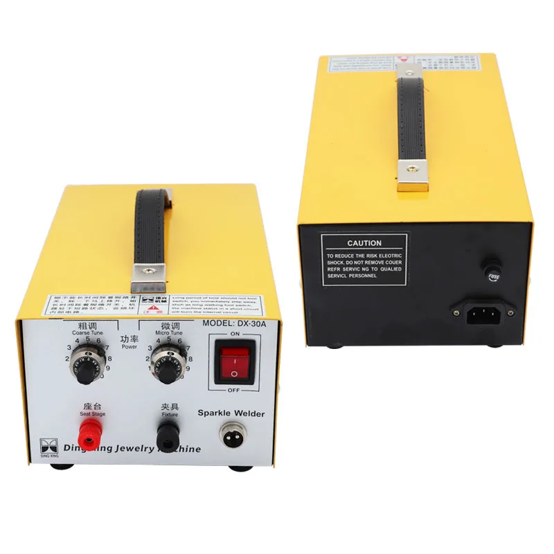 

220V 110V DIY Welding Butt Welding Machine 30A Hand Held Pulse Spot Welder Spot Welding Machine Jewelry Processing Gold Silver