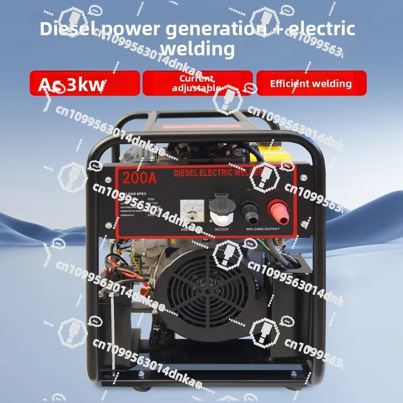 Power Generation Electric Welding Machine 200A Outdoor High-power Welding Machine Long Welding 3.2 4.0 Electrode Dual-purpose