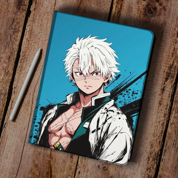 

Чехол Demon Slayer Shinazugawa Sanemi для iPad 10,2, 7, 8 Air 2 3 Mini 3 5, роскошный силиконовый чехол для iPad Air 4, чехол для iPad Pro11
