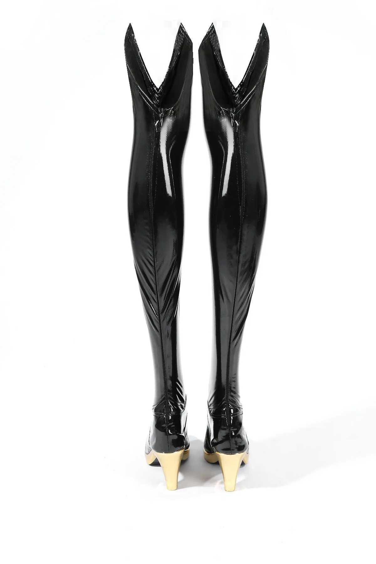 Botas de Cosplay Emma Frost para mujer, zapatos de fiesta de Carnaval y Halloween con remaches