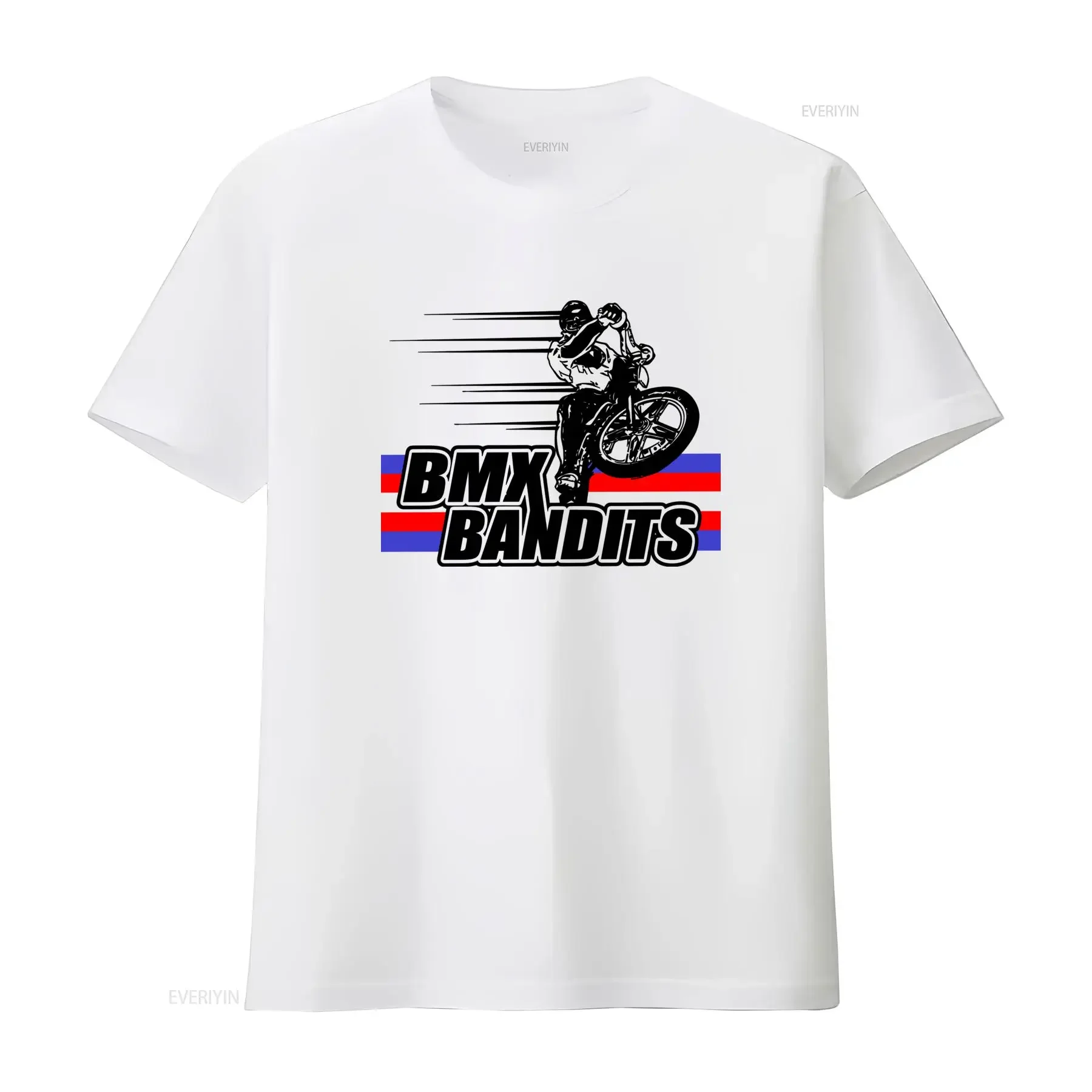 BMX Bandits Retro Movie T Shirt White High Quality Print Perfect for Fans vintage Washed homme Casual designer clothes