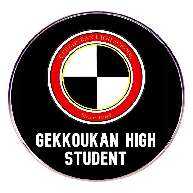 Gekkoukan High School Since 1982 Enamel Pins Game Persona 5 Lapel Badge Brooch Jewelry Decoration