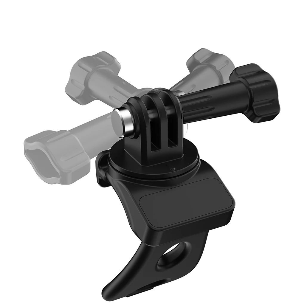 Action 5Pro Soporte fijo flexible Cámara deportiva Ciclismo Insta3 60 Clip elástico para barandillas Negro