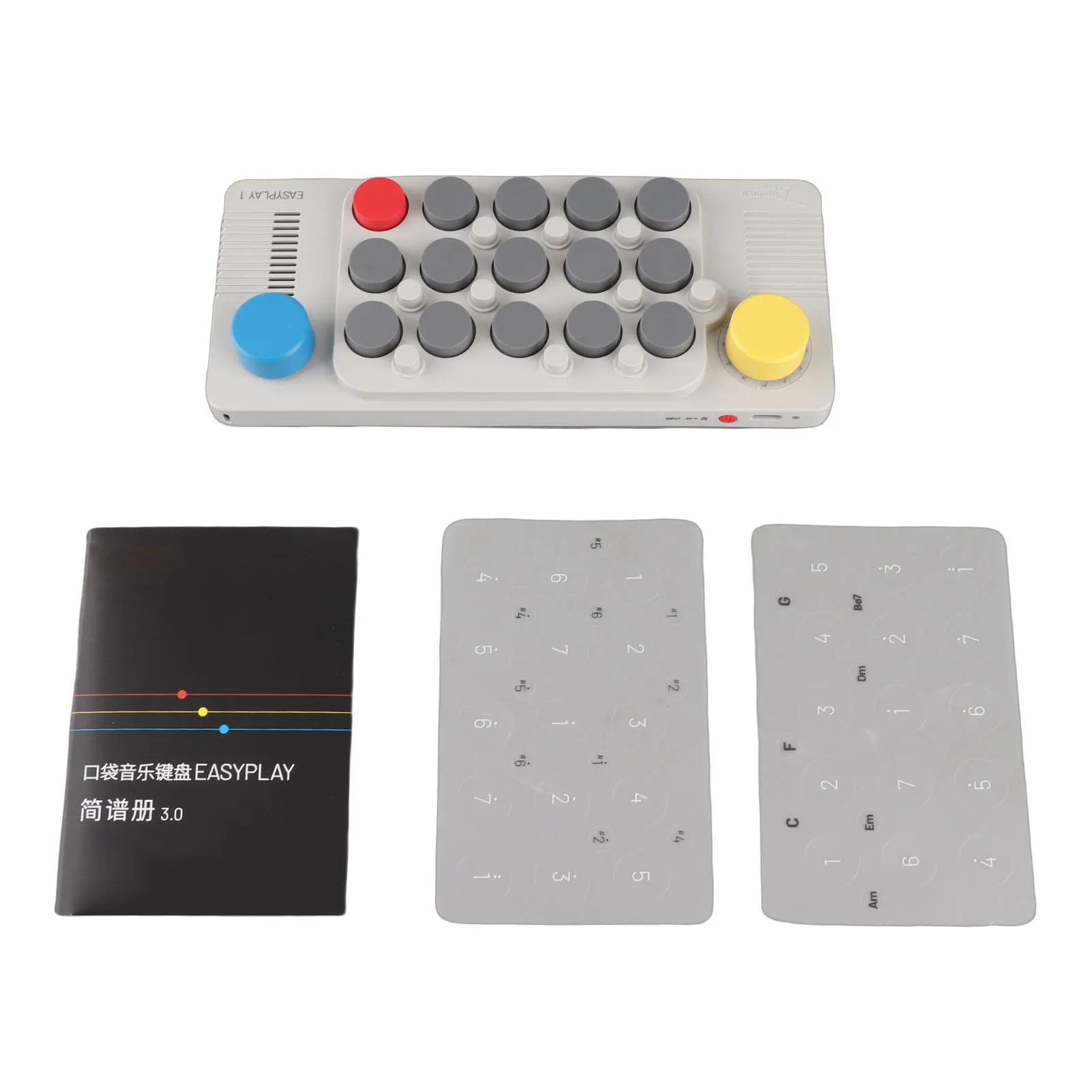 

Электронная музыкальная клавиатура, маленькая музыкальная клавиатура с регулировкой вращения, перезаряжаемая, компактная, легко играть, портативная для детей