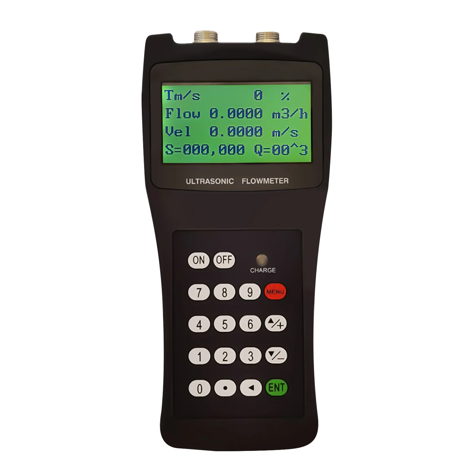 เครื่องวัดการไหลของของเหลวแบบดิจิตอลอัลตราโซนิกแบบมือถือ TDS-100H DN50-700 M2 สำหรับการวัดน้ำทะเลและน้ำเสียอุตสาหกรรม