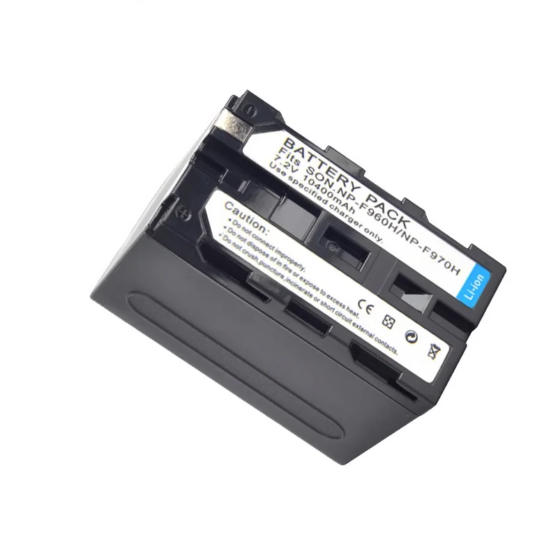 10400mAh NP-F980 NP-F970 NP-F960 Battery for Sony PLM-100 CCD-TRV35 MVC-FD91 MC1500C