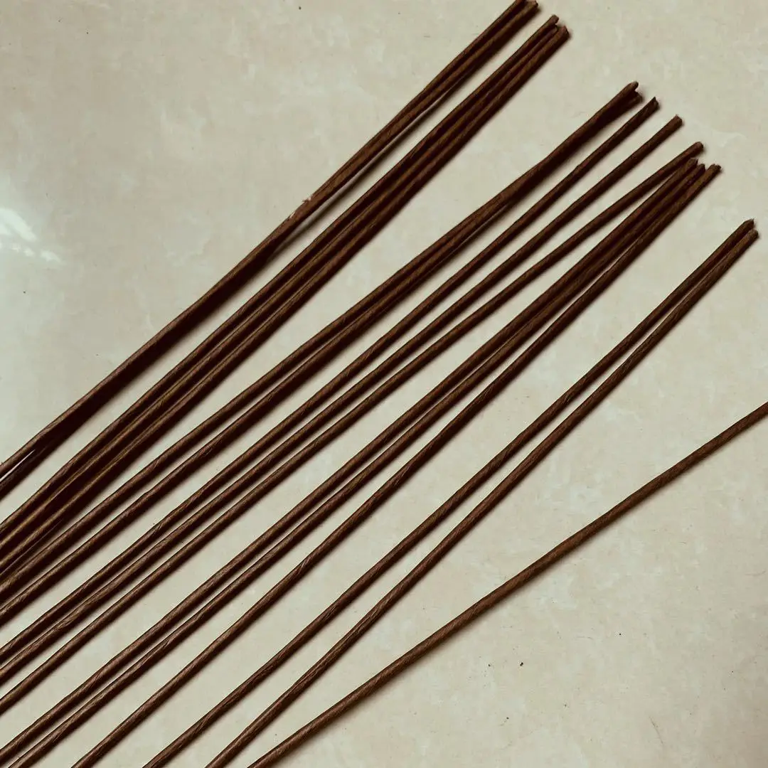 10PCS ~ 30PCS 1mm 2/3mm 4mm 5mm Papier Bedeckt Künstliche Zweige Nylon Blume eisen Drähte Für DIY Nylon Blume Machen Materialien – Detail 1