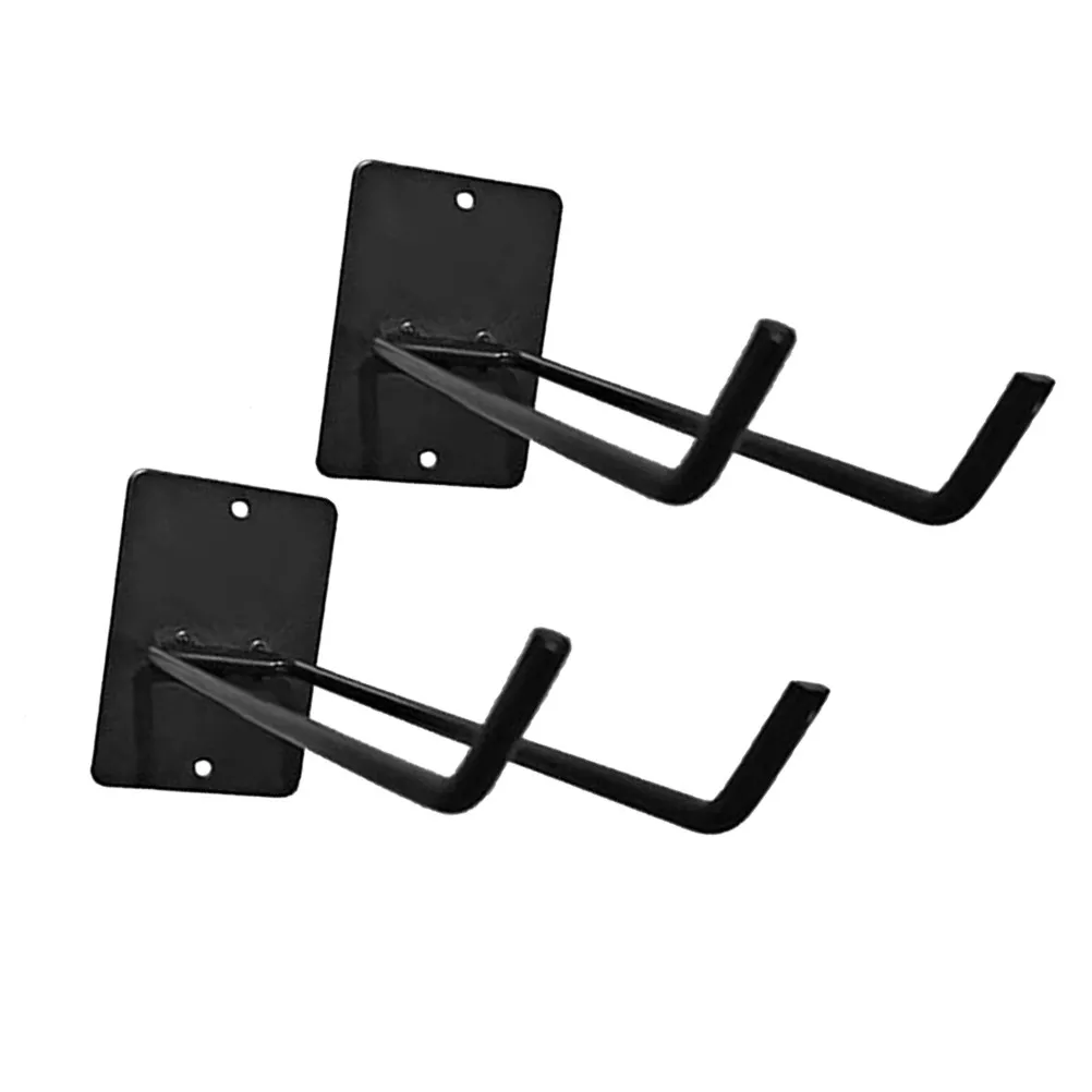 

2Pcs Iron Wall Mount Tool Organizer Rack Broom Mop Shovel Holder for Garden Garage Storage Room Utility Space Sundries Hanger