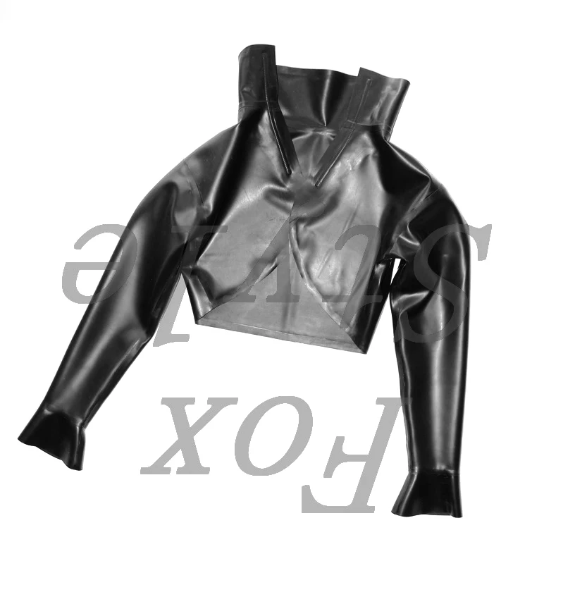 Handmade Latex Jacket 0.6 mm heavy latex foxy style