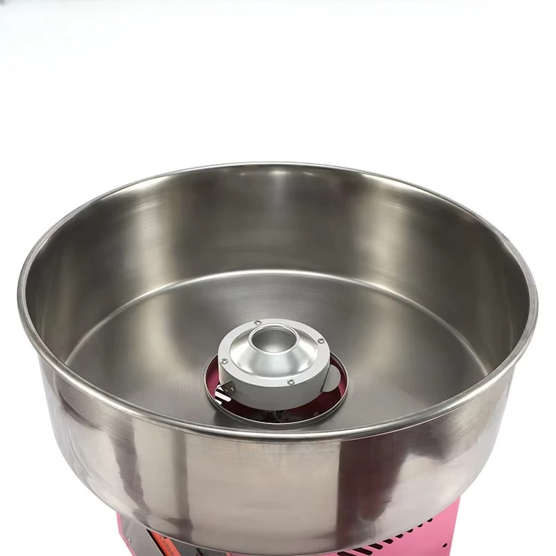 

Профессиональная автоматическая машина для производства сахарной ваты из нержавеющей стали, коммерческая электрическая модель Гуандуна, маленькая машина для производства сахарной ваты