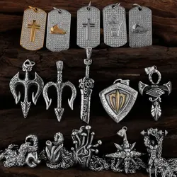 Stainless Steel Creative Simple Hip Hop Necklace Various Men and Women Pendant Necklaces Wholesale