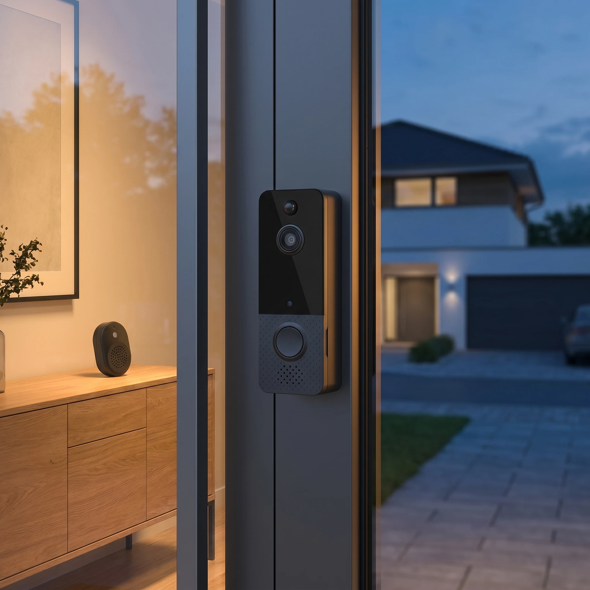 

Easy Setup Wifi Video Doorbell For Home Security Wireless Doorbell For Home Wifi Doorbell