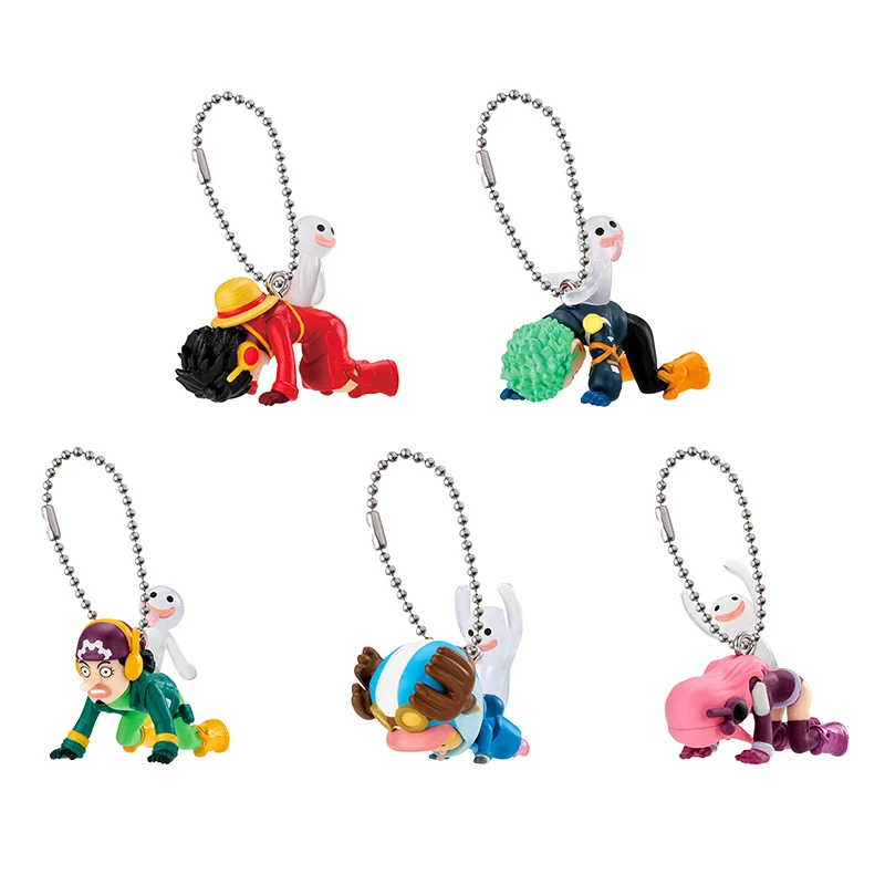 

Bandai 5 шт. Gashapon цельный аниме игрушки для детей фигурки подарки Коллекционная модель настольное моделирование украшения