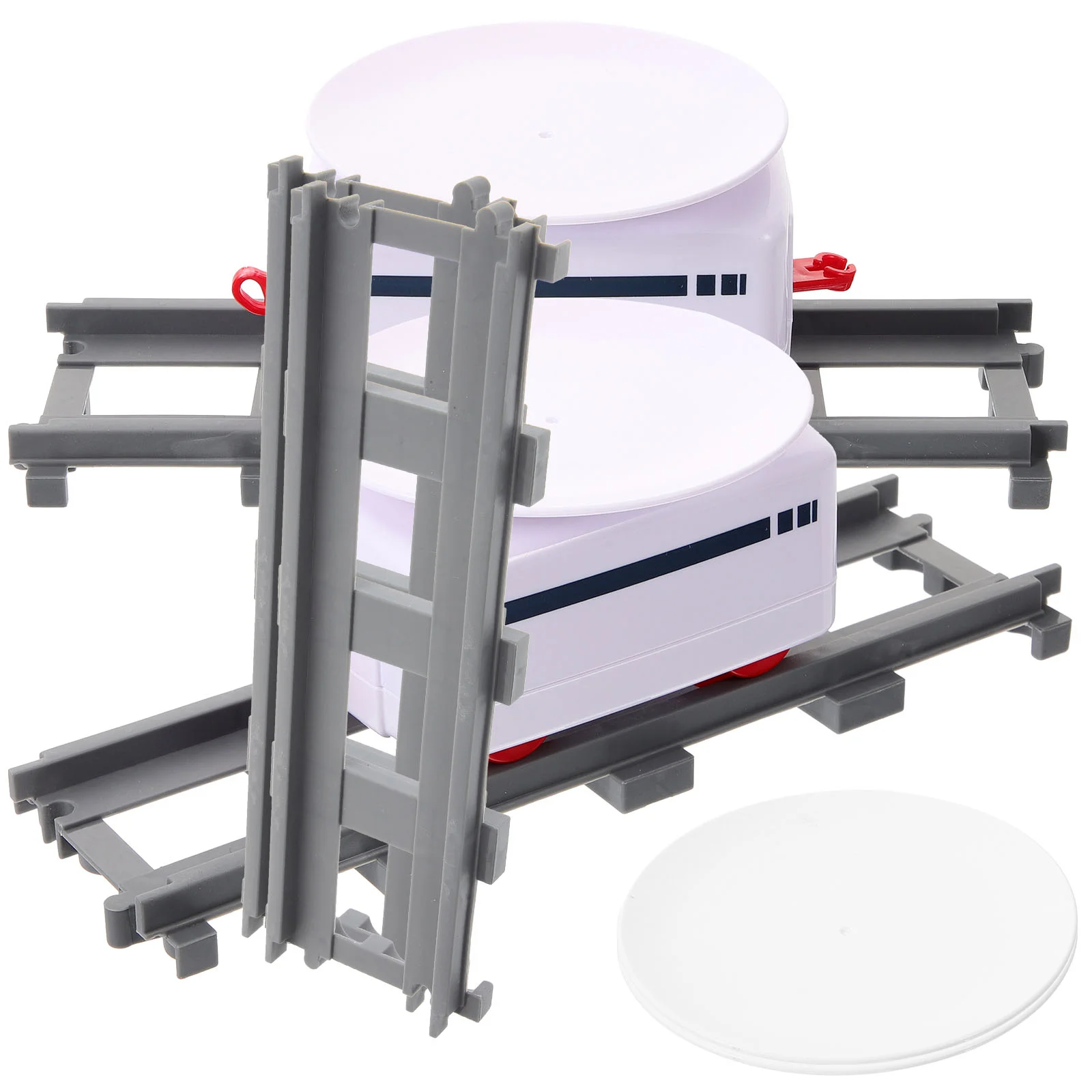 Sushi Machine Toy Conveyor Belt Track Train Electric Rotating Trains Table Food Plastic
