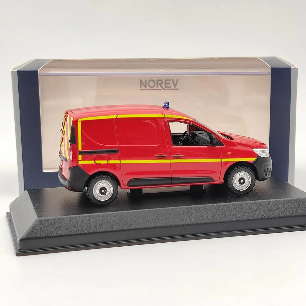 Norev 1/43 Express Van Sapeurs Pompiers 2021 Rode Diecast Modellen Auto Cadeau Collectie