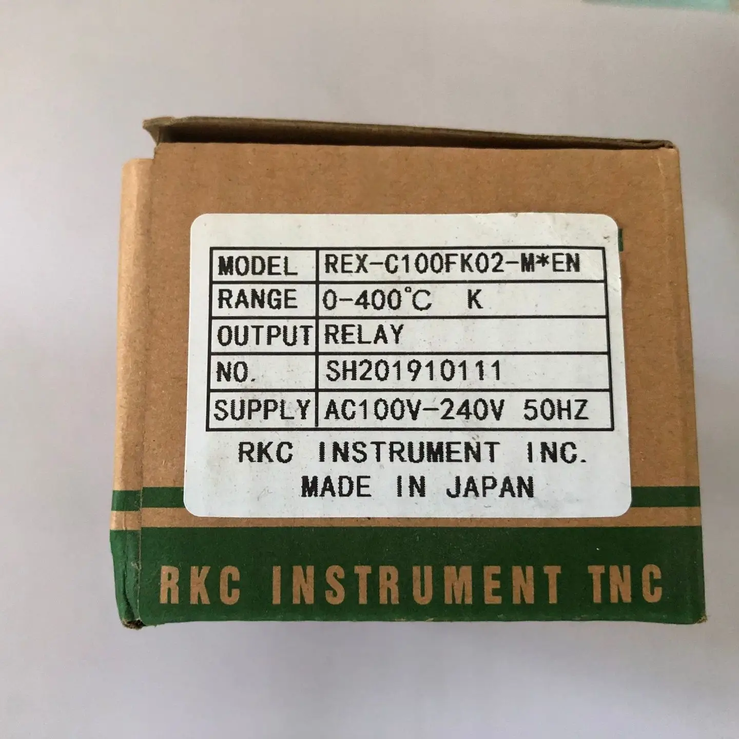 PID Digital Temperature Control Controller Thermocouple REX-C100 REX-C100FK02-M*AN REX-C100FK02-V*AN REX-C100FK02-M*EN