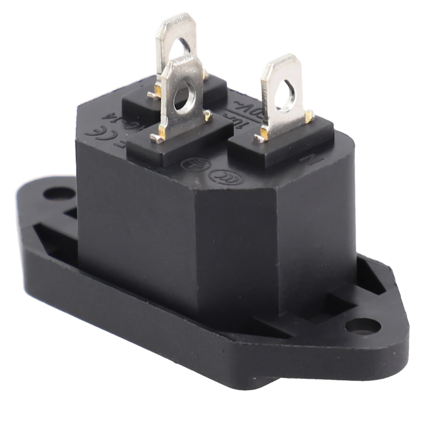 Built-in 3 Pin Charging Socket AC-04 Power Connector Male Female 250V 10A Suitable for Battery and Electrical Equipment