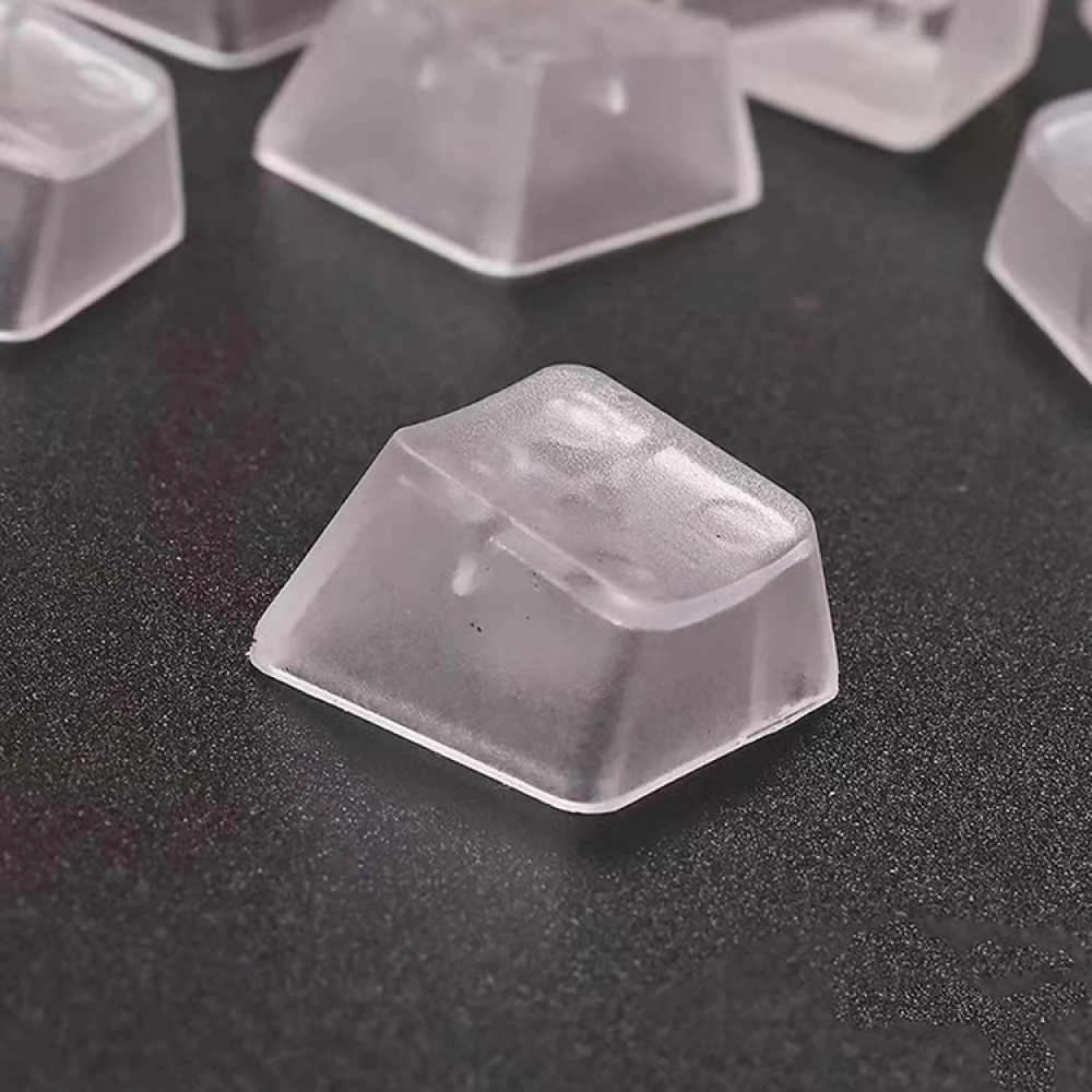 ฝาครอบกุญแจแบบกลไก ABS ไม่มีสลักกุญแจสำหรับคีย์บอร์ดเชิงกลชิ้นส่วนอุปกรณ์เสริมคีย์บอร์ดเพลาแบบโปร่งใส